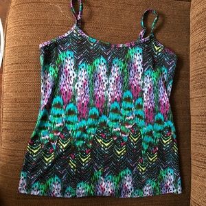 Fashion Bug Peacock Print Camisole